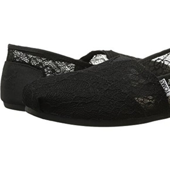 Toms Women's Classic Black Lace - Picture 1 of 6